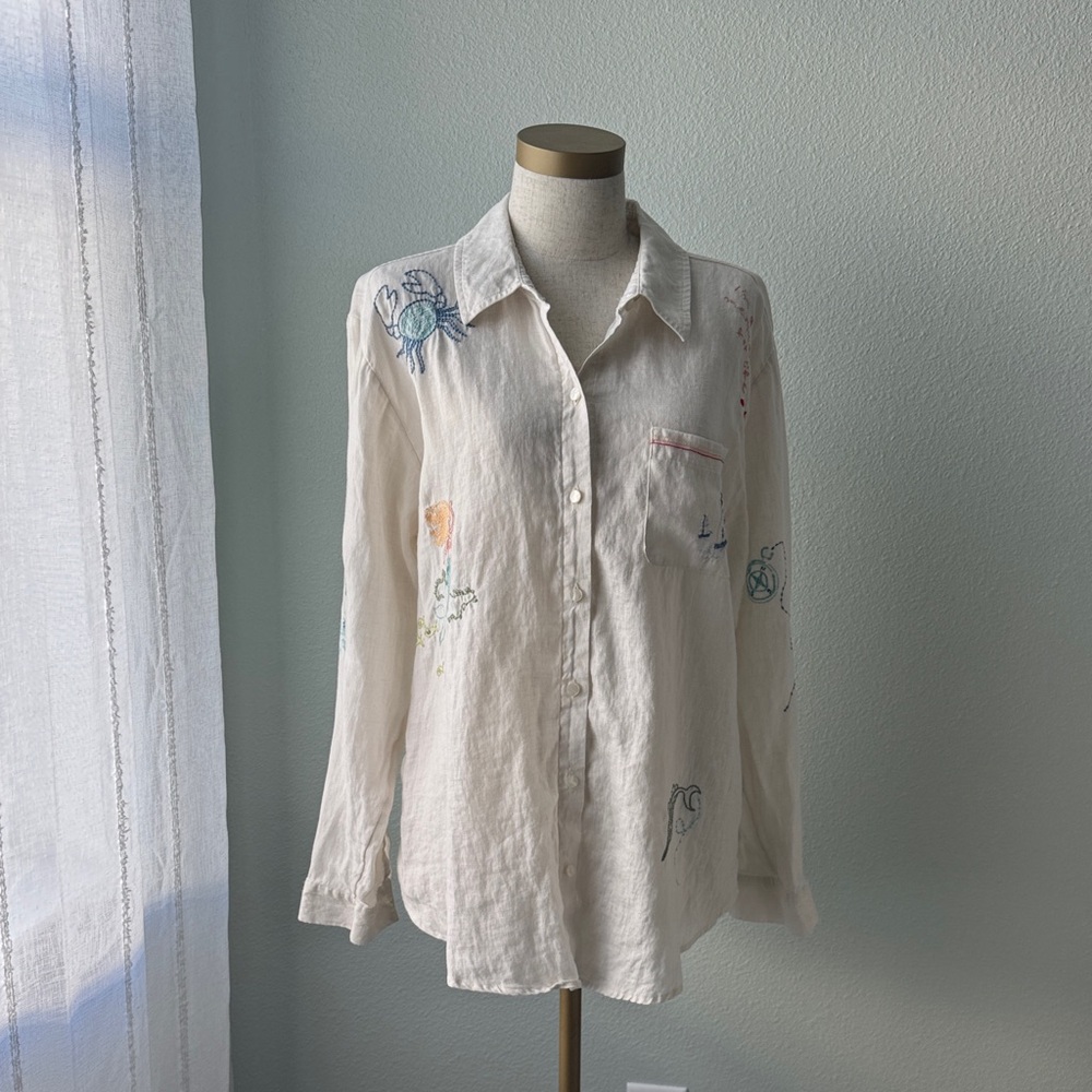 Spartina 449 linen top